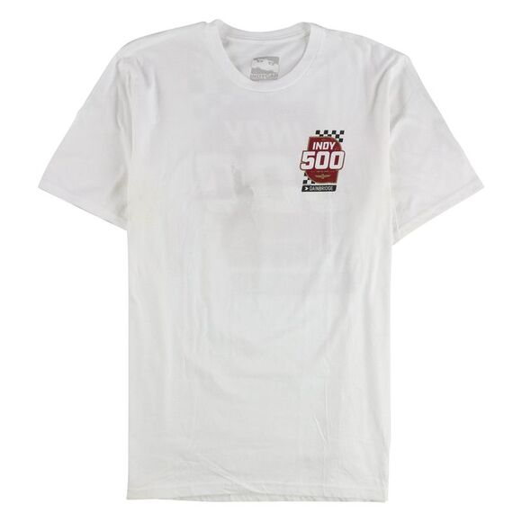 Indy 500 Mens White Event Graphic T-Shirt, white, XL - Picture 1 of 2
